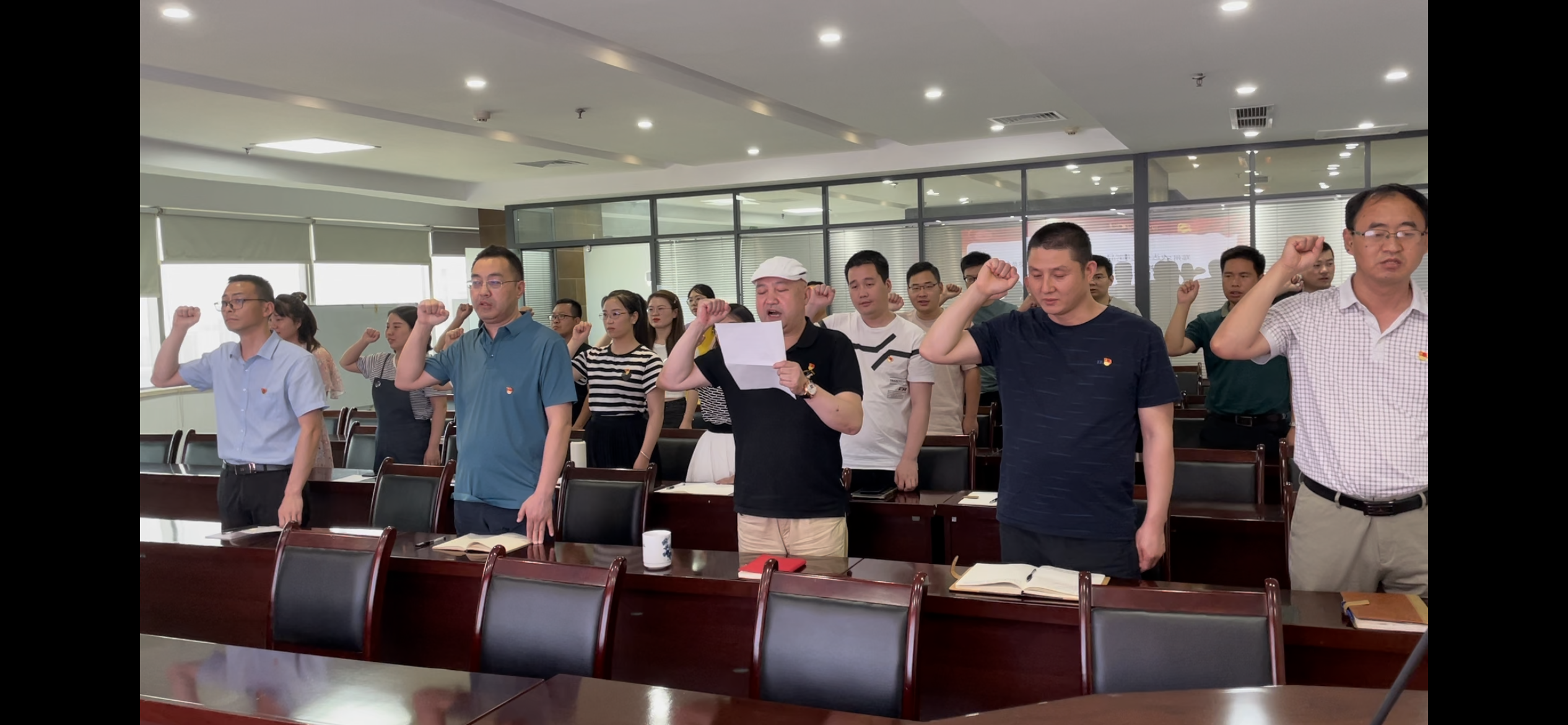 “重溫黨史，不忘初心” ——鄭州農(nóng)達(dá)支部慶祝建黨100周年學(xué)習(xí)活動(dòng)(圖2)